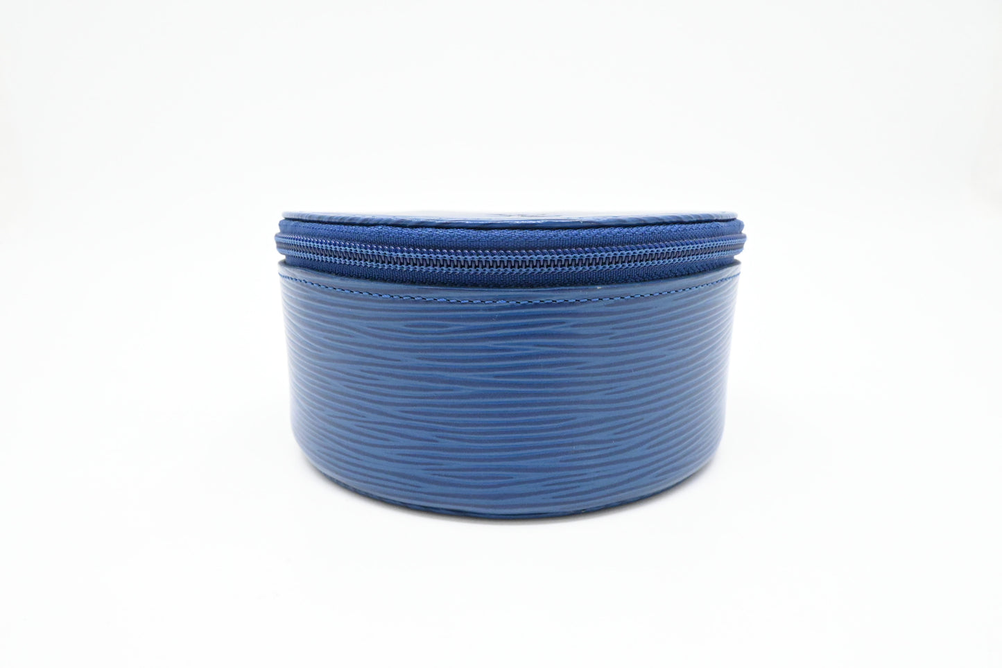 Louis Vuitton Jewelry Box in Epi Blue Leather