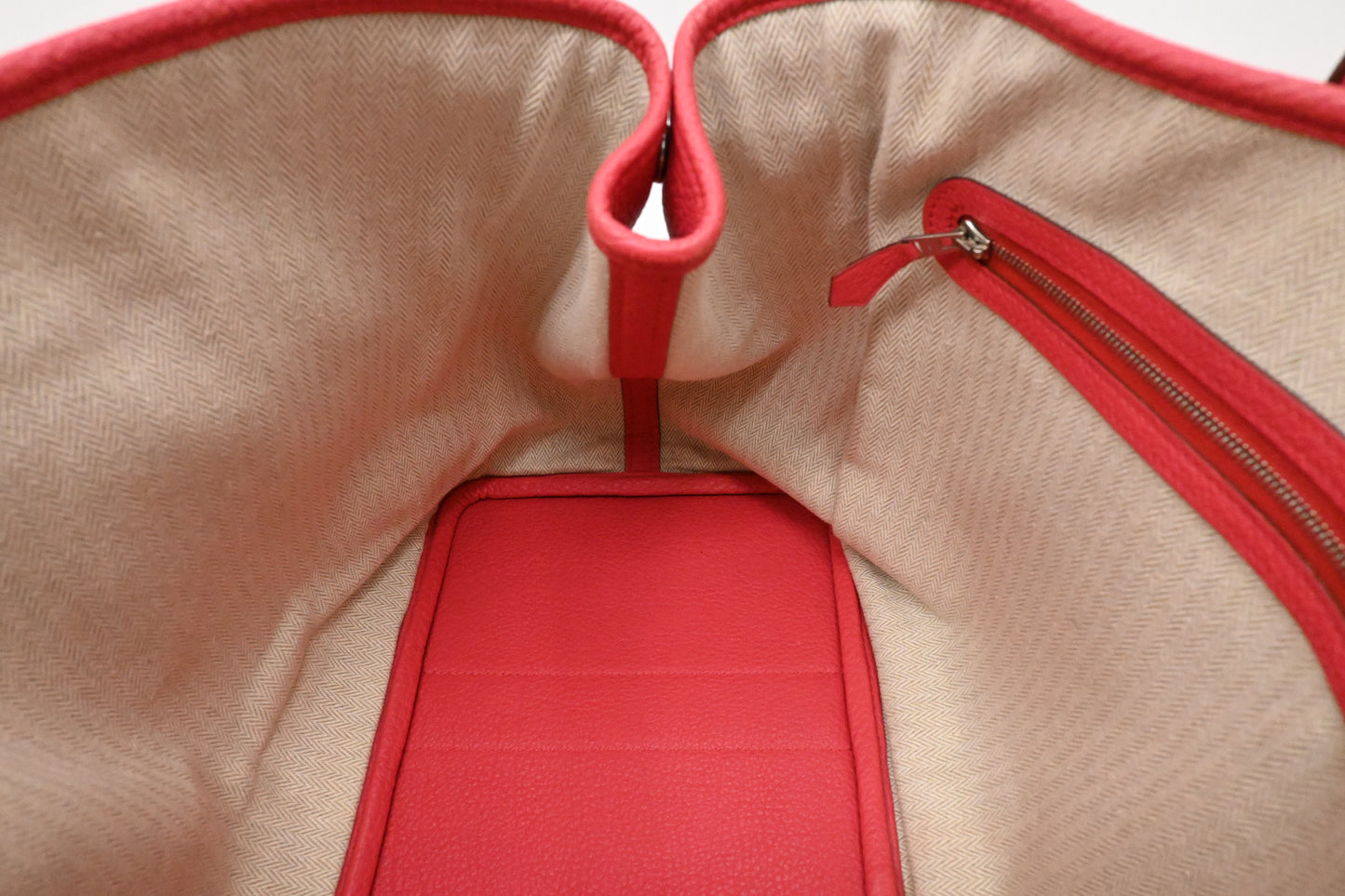 Hermes Garden Party 36 in Pink Negonda Leather