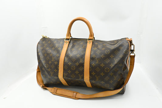 Louis Vuitton Keepall 50 Bandouliere in Monogram Canvas