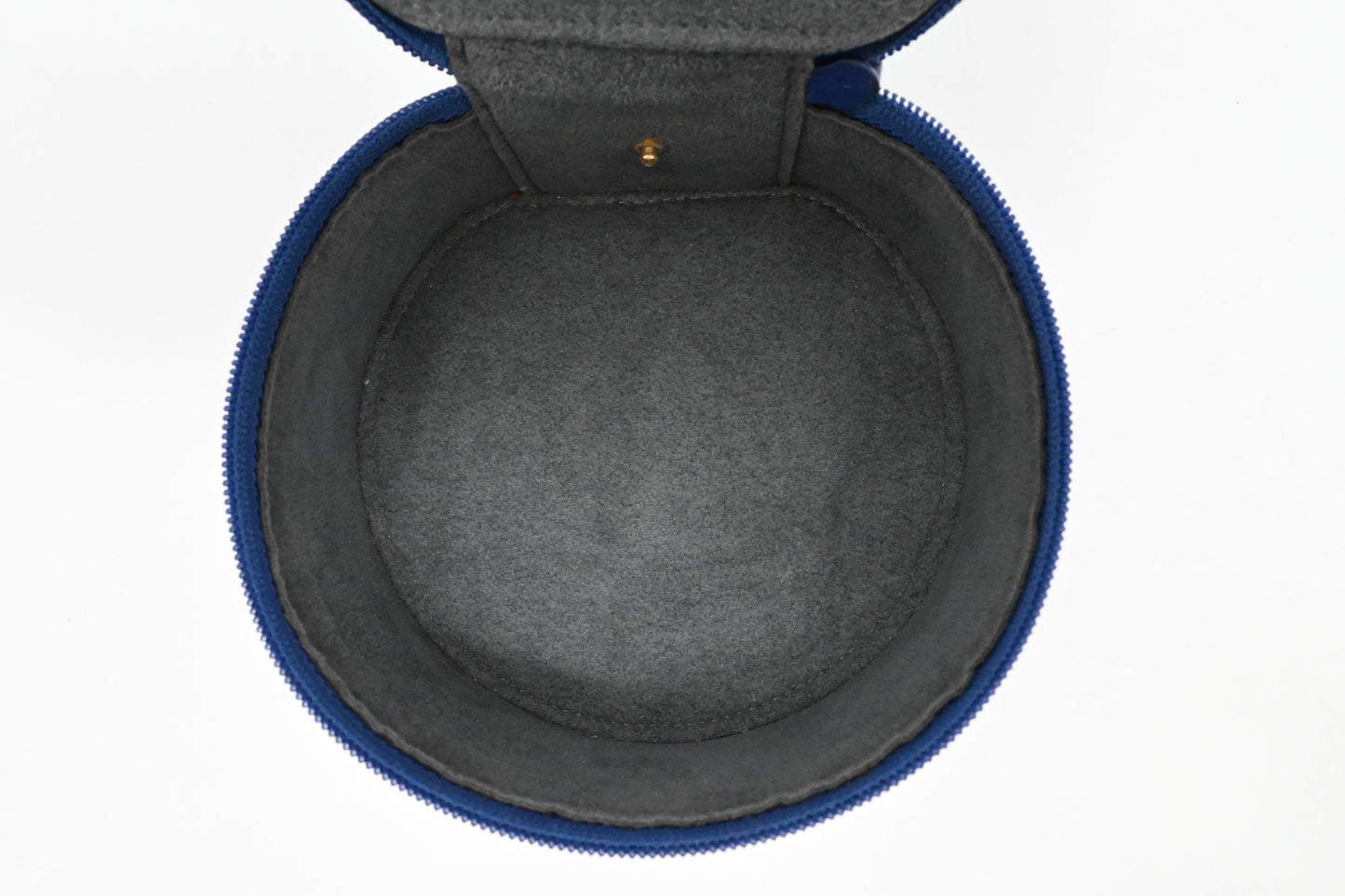 Louis Vuitton Jewelry Box in Epi Blue Leather