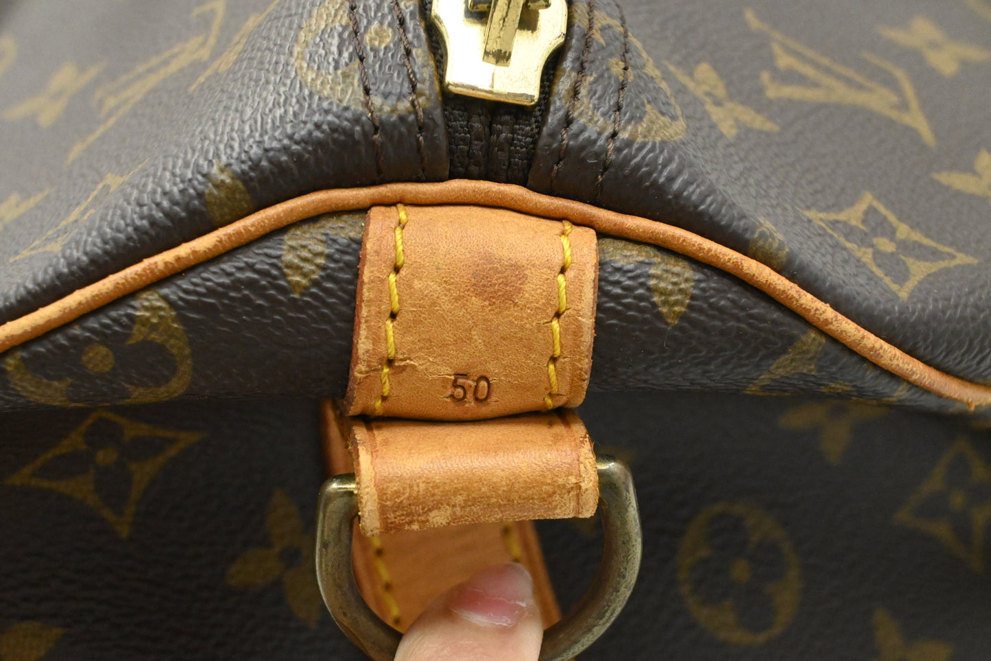 Louis Vuitton Keepall 50 Bandouliere in Monogram Canvas