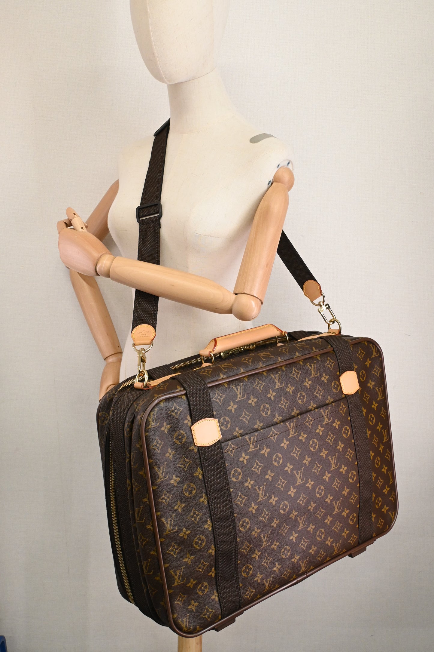 Louis Vuitton Satellite 53 Suitcase in Monogram Canvas