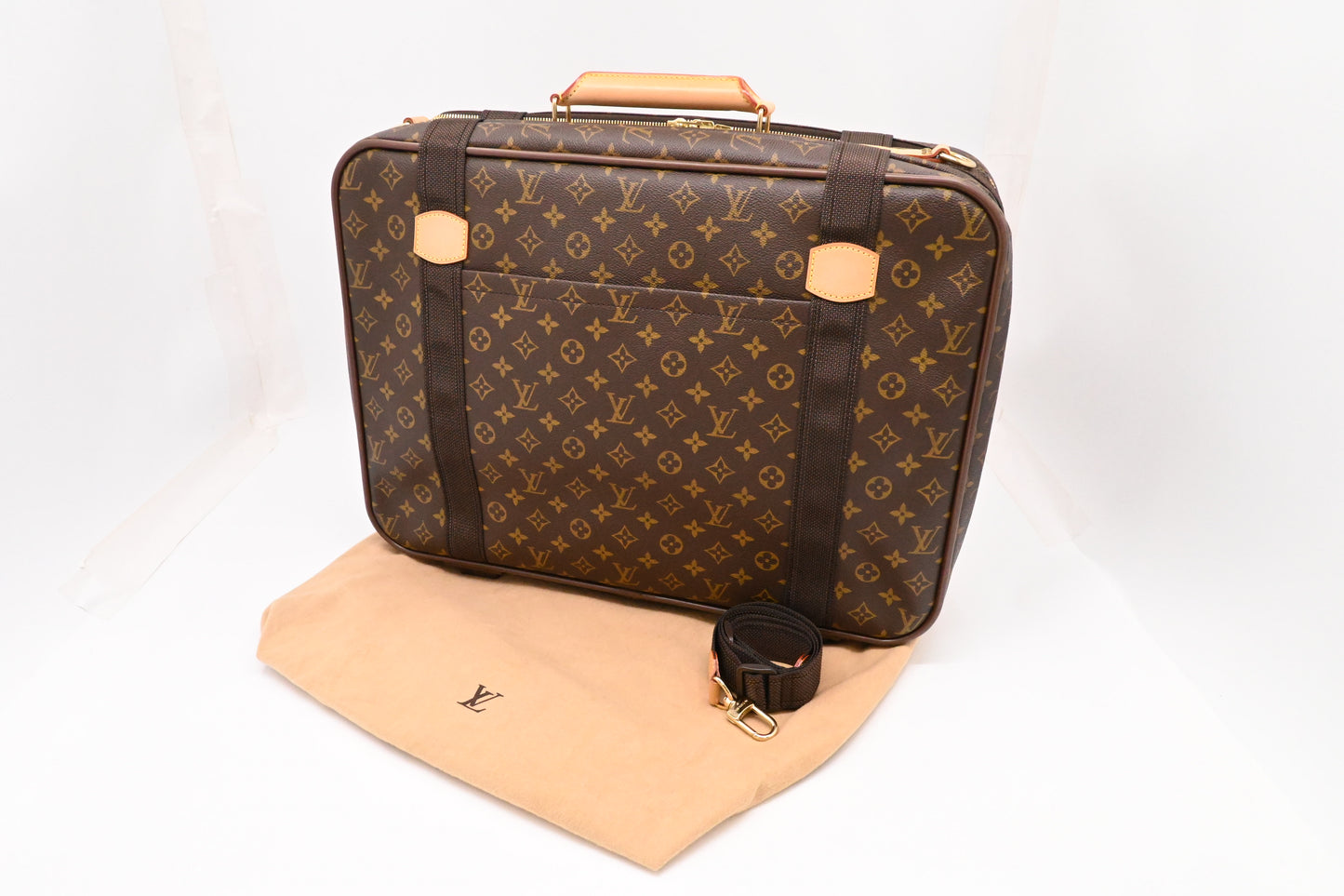 Louis Vuitton Satellite 53 Suitcase in Monogram Canvas