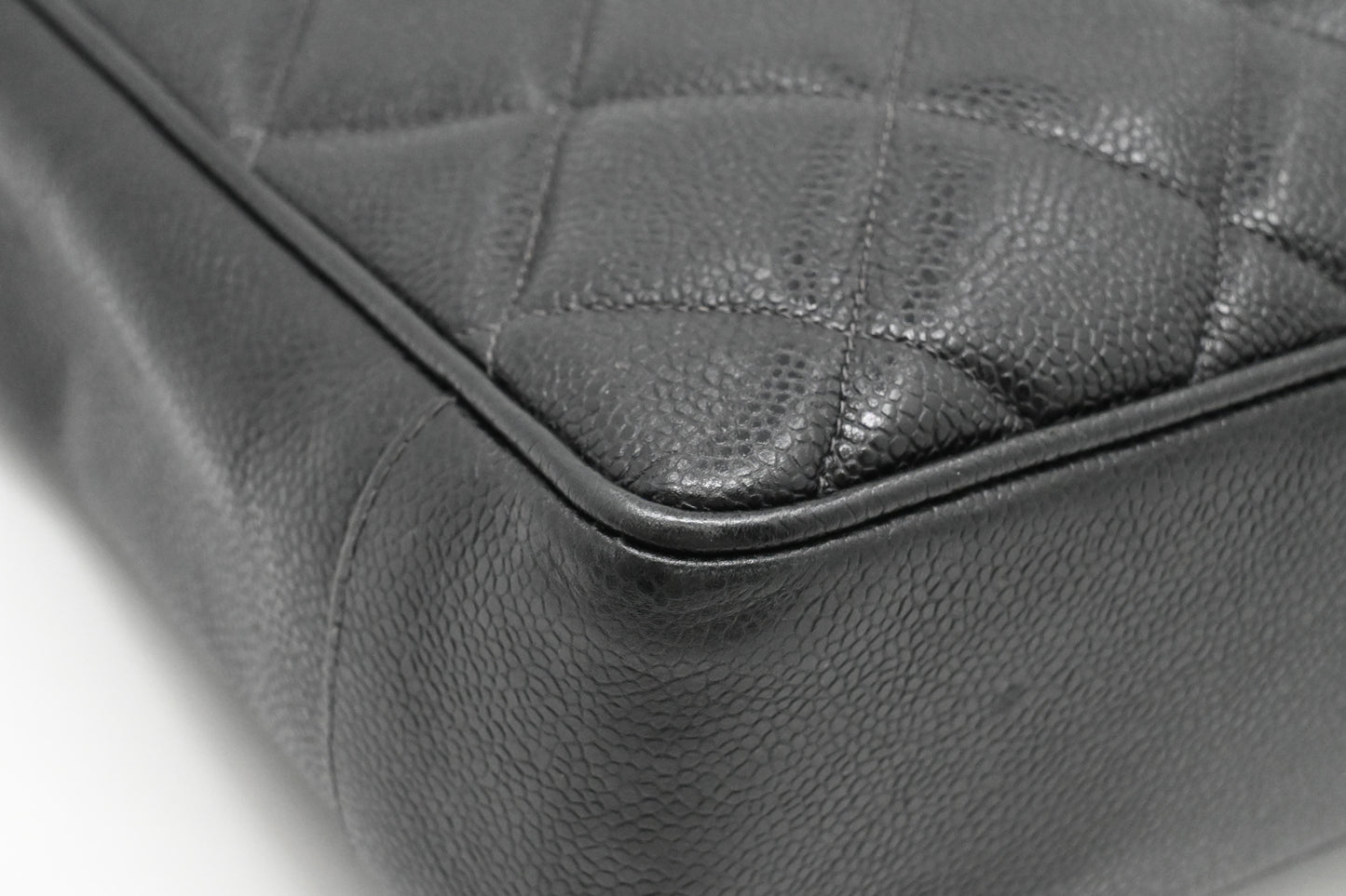 Chanel Tote Bag in Black Caviar Leather