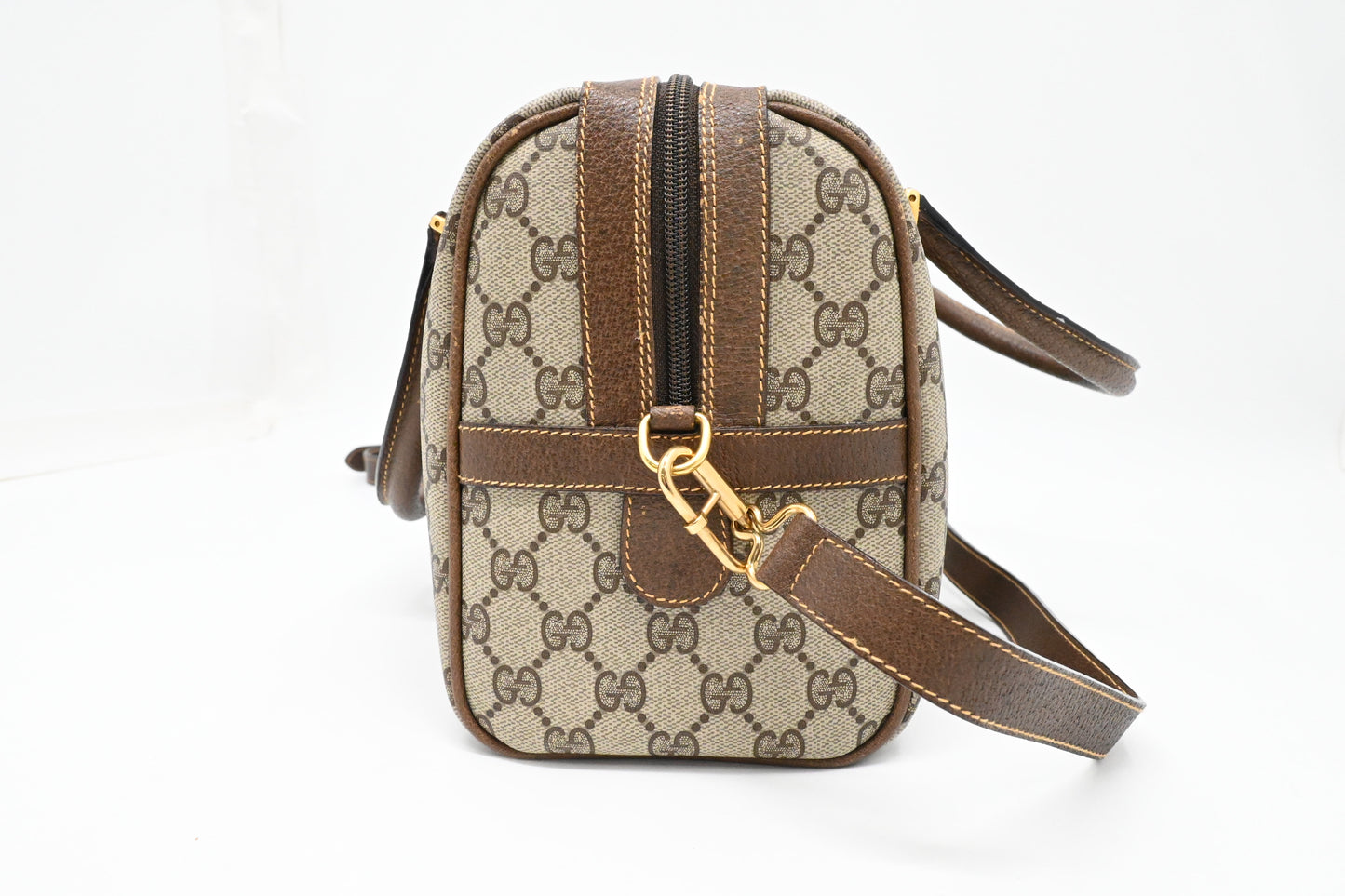 Gucci Boston Bag in GG Supreme Canvas
