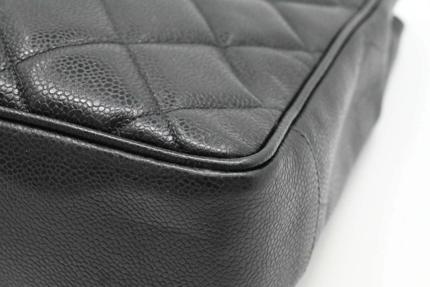 Chanel Tote Bag in Black Caviar Leather