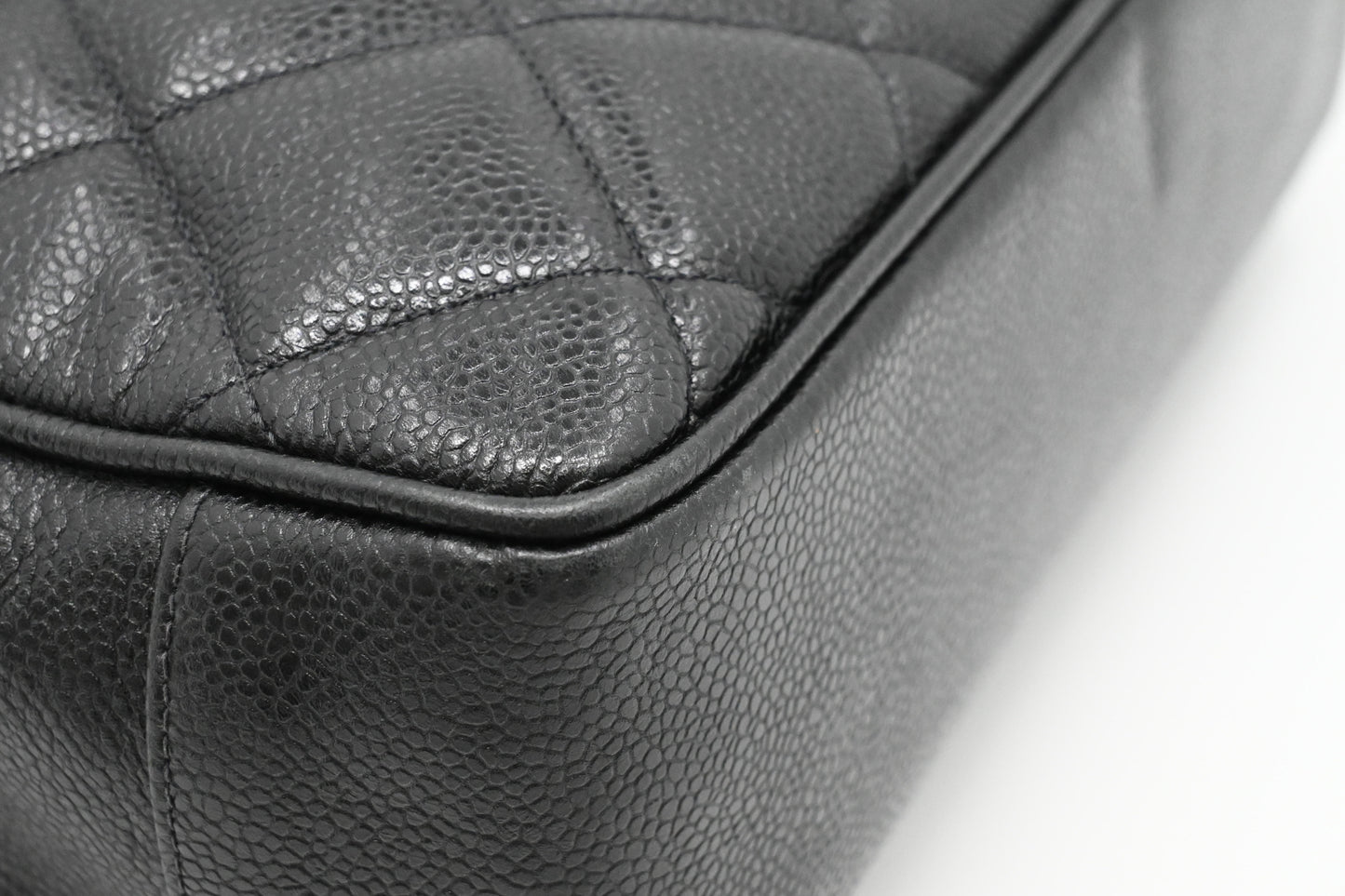 Chanel Tote Bag in Black Caviar Leather