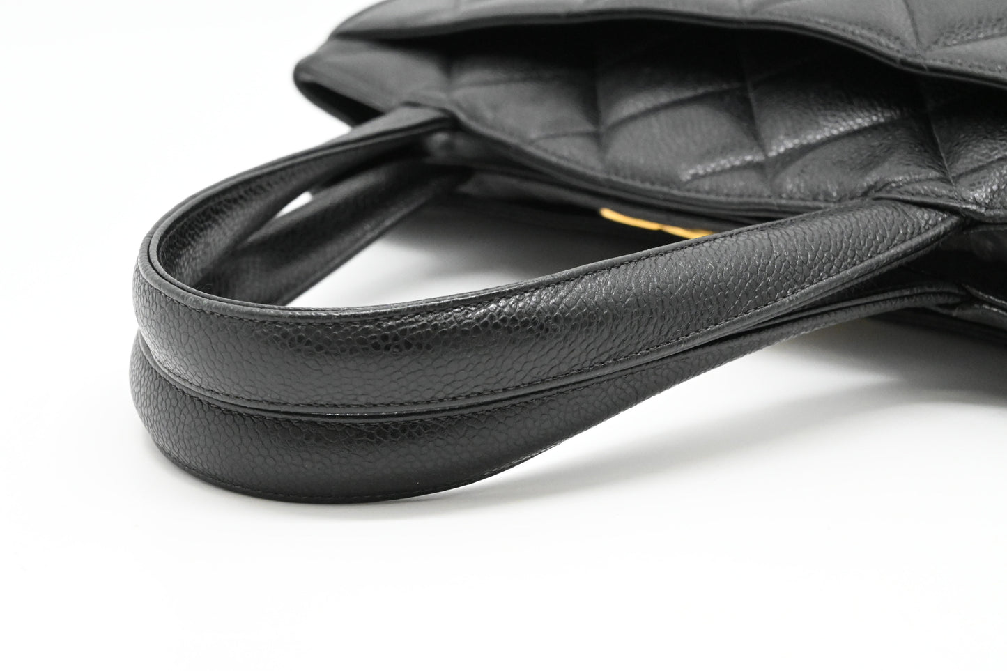 Chanel Tote Bag in Black Caviar Leather