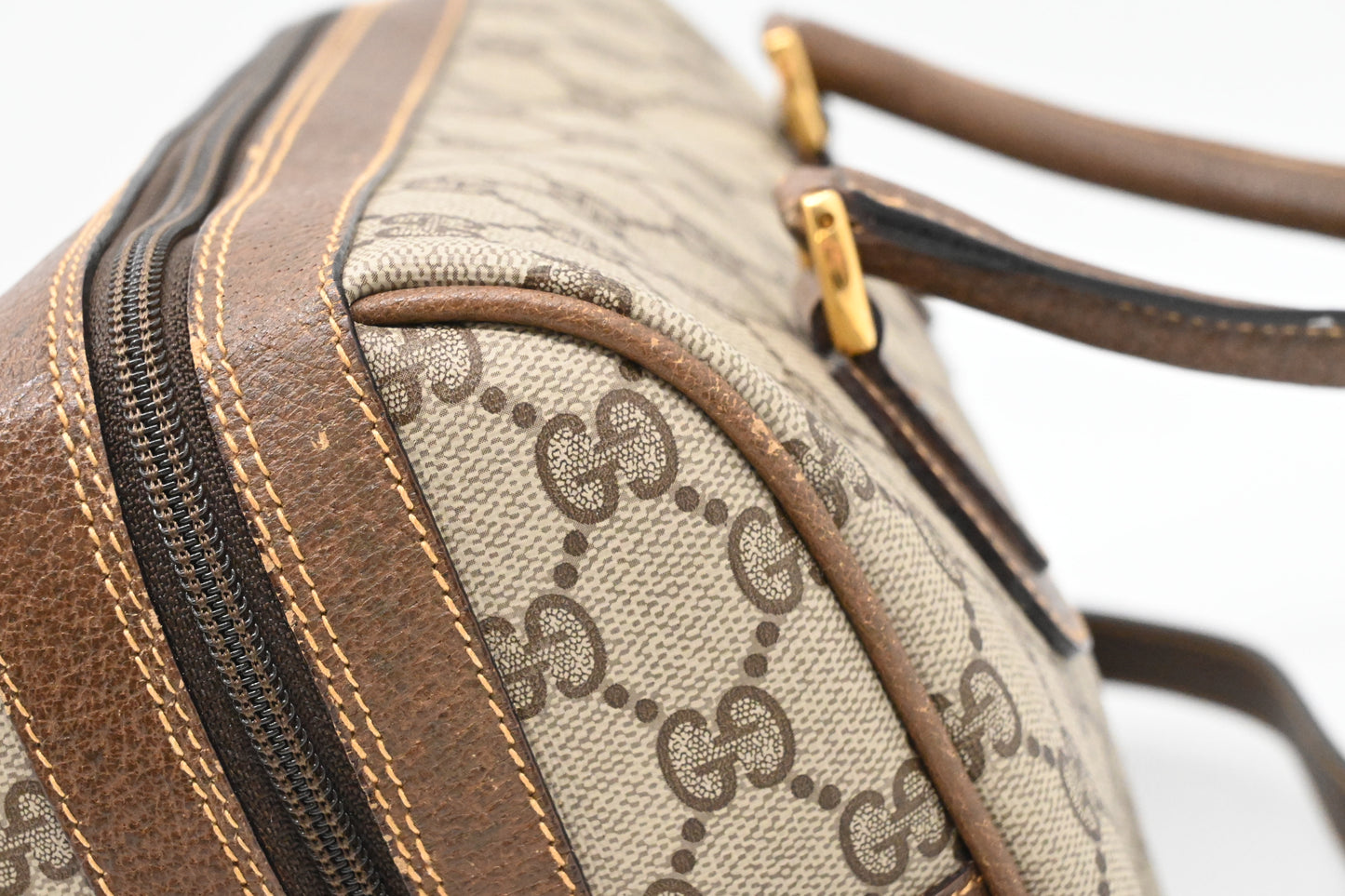 Gucci Boston Bag in GG Supreme Canvas