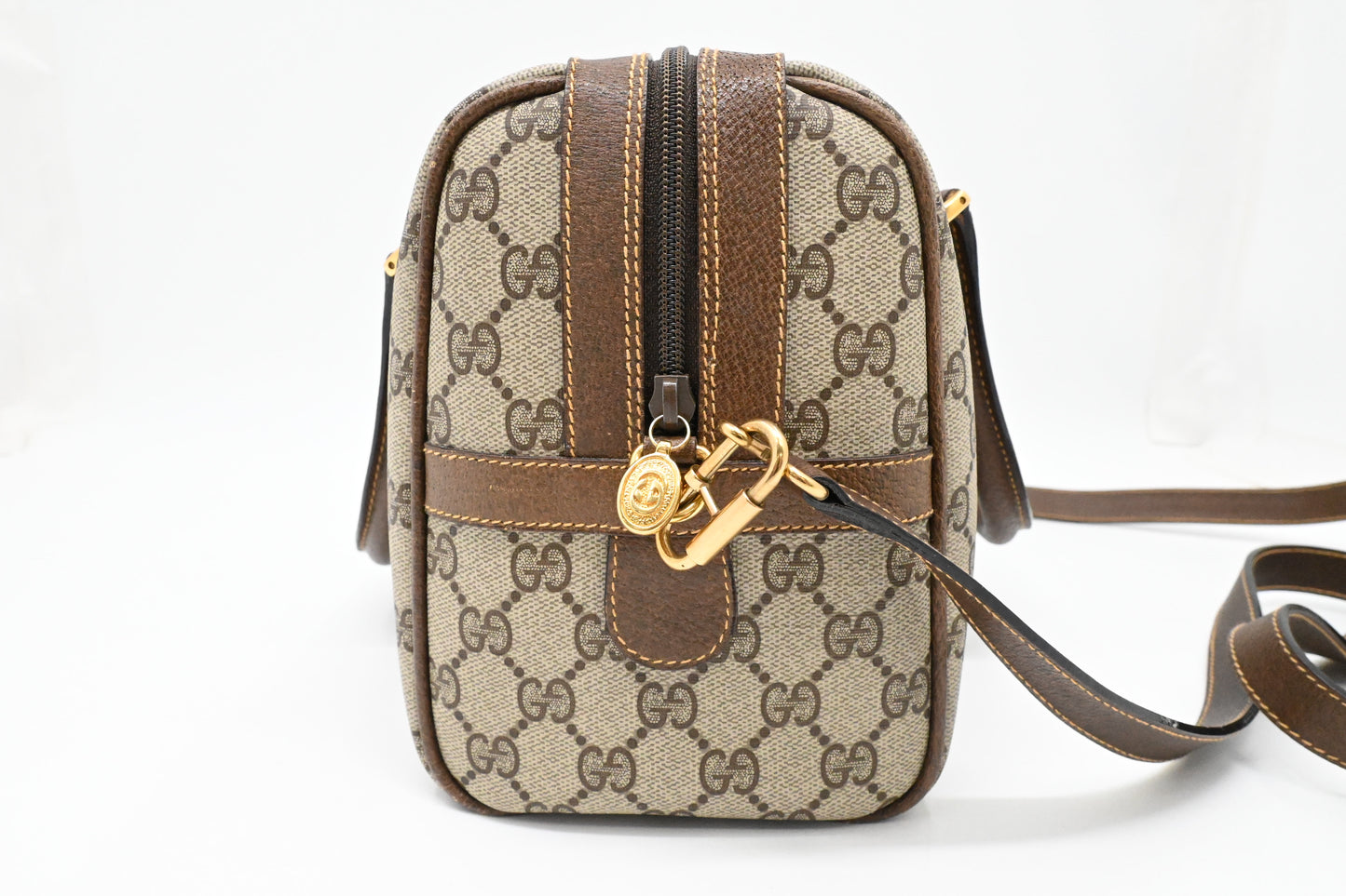 Gucci Boston Bag in GG Supreme Canvas