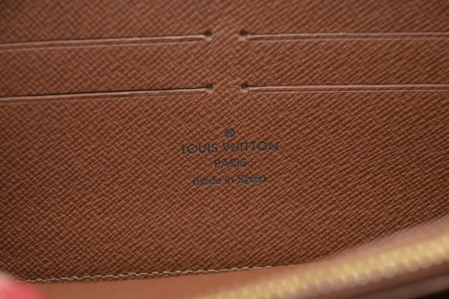 Louis Vuitton Zippy Wallet in Monogram Canvas