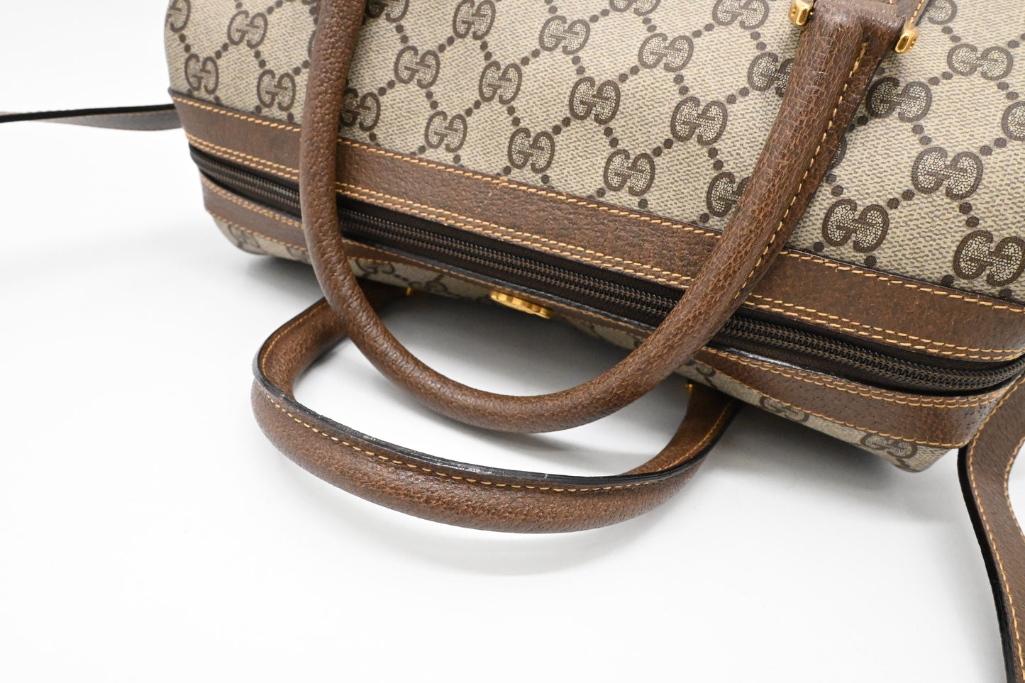 Gucci Boston Bag in GG Supreme Canvas