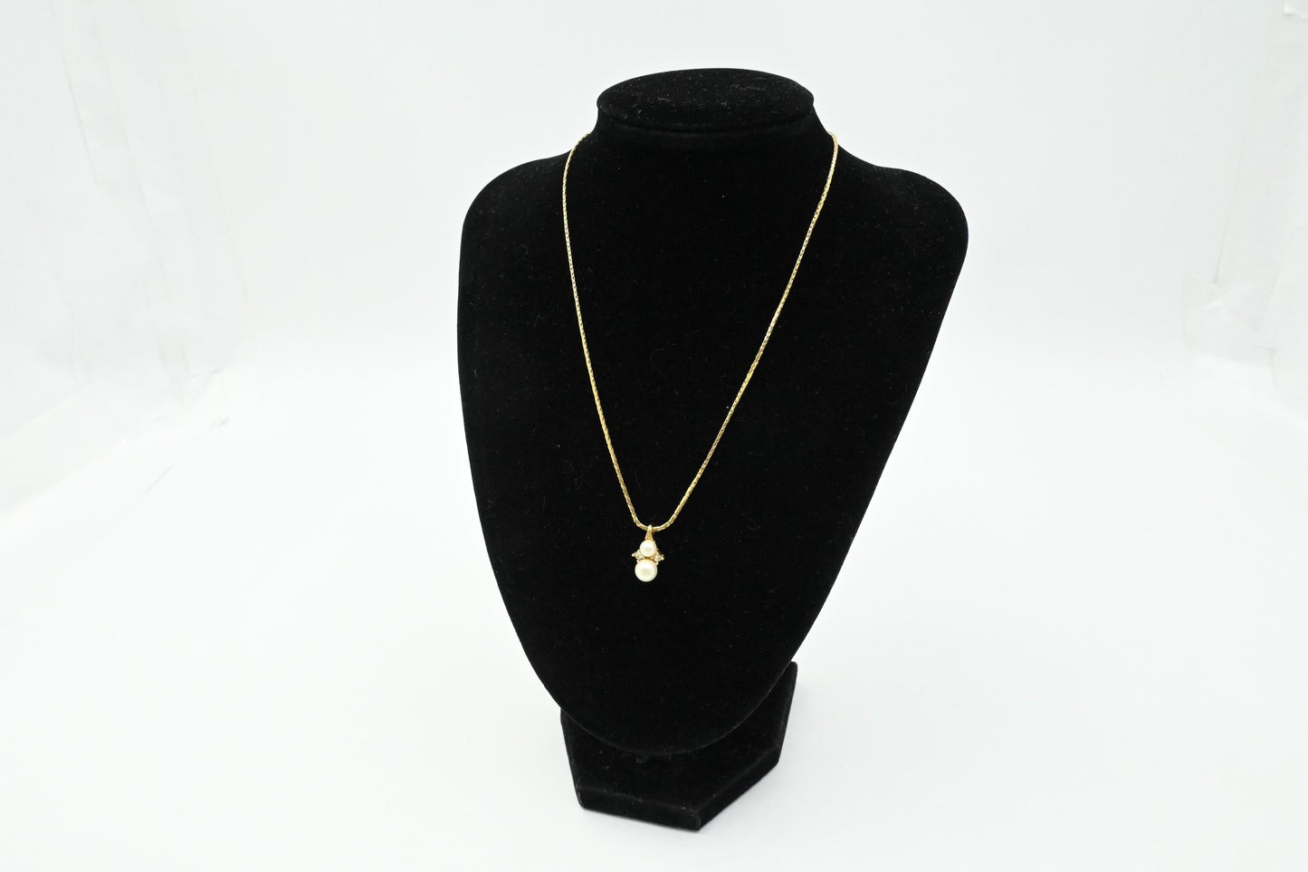 Dior Pearl Rhinestone Necklace