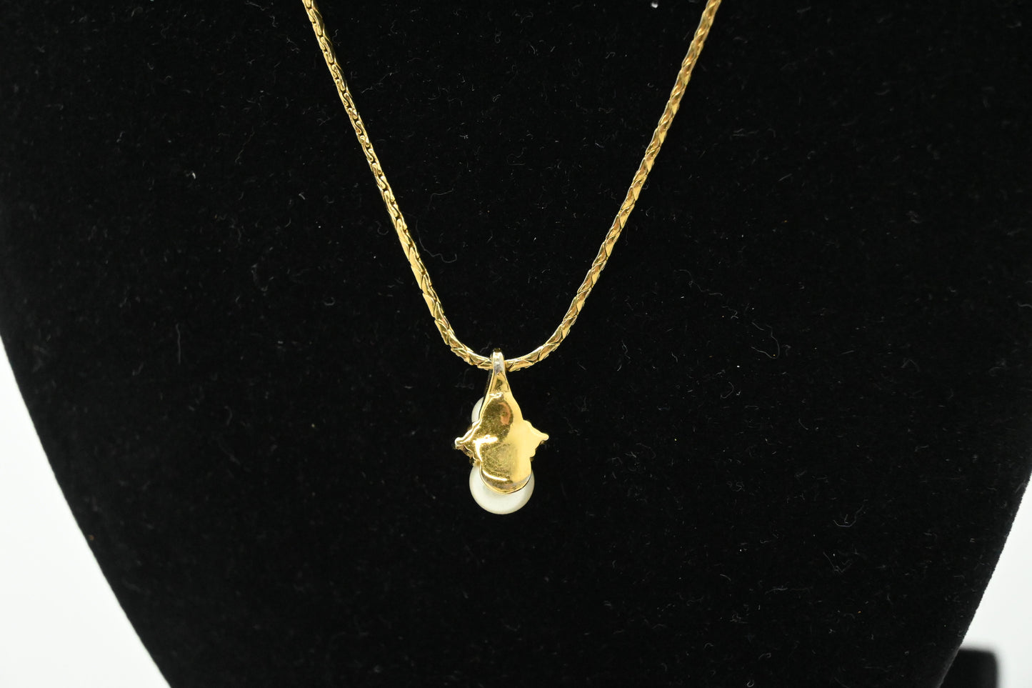 Dior Pearl Rhinestone Necklace