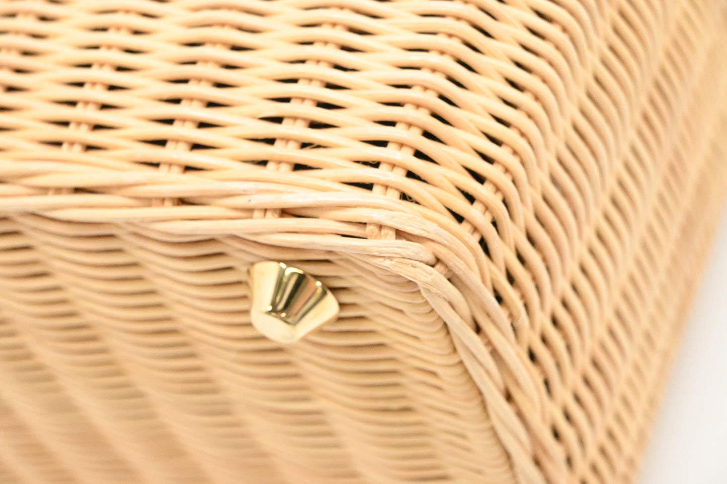 Prada Midollino Canapa Wicker in Black Canvas