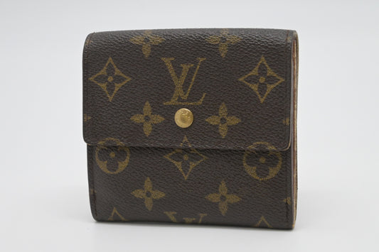 Louis Vuitton Elise Wallet in Monogram Canvas