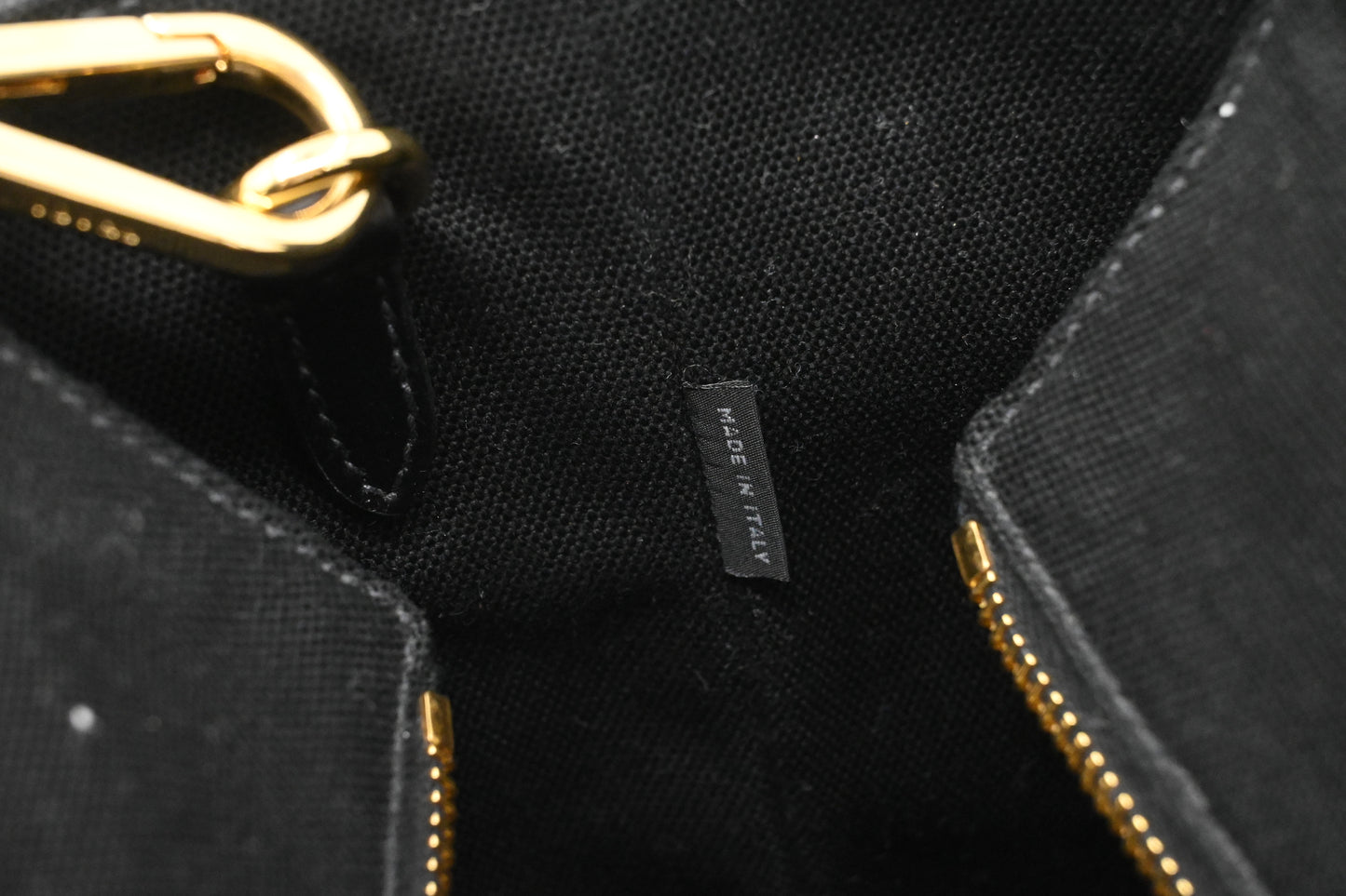 Prada Midollino Canapa Wicker in Black Canvas