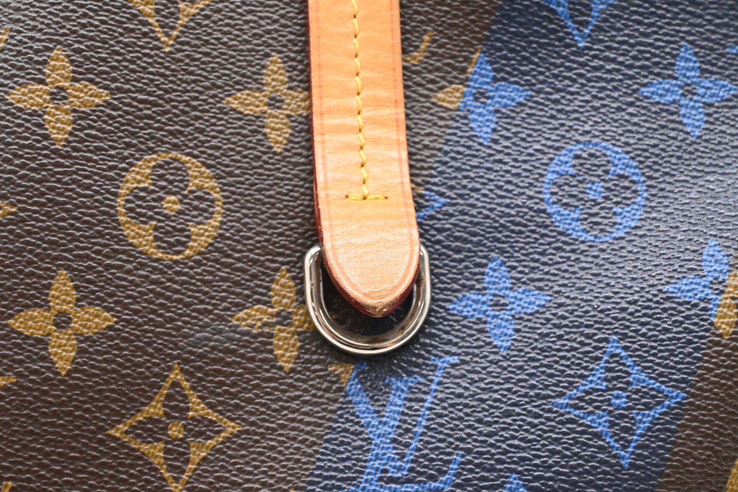 Louis Vuitton Cabas NS in V Blue Monogram