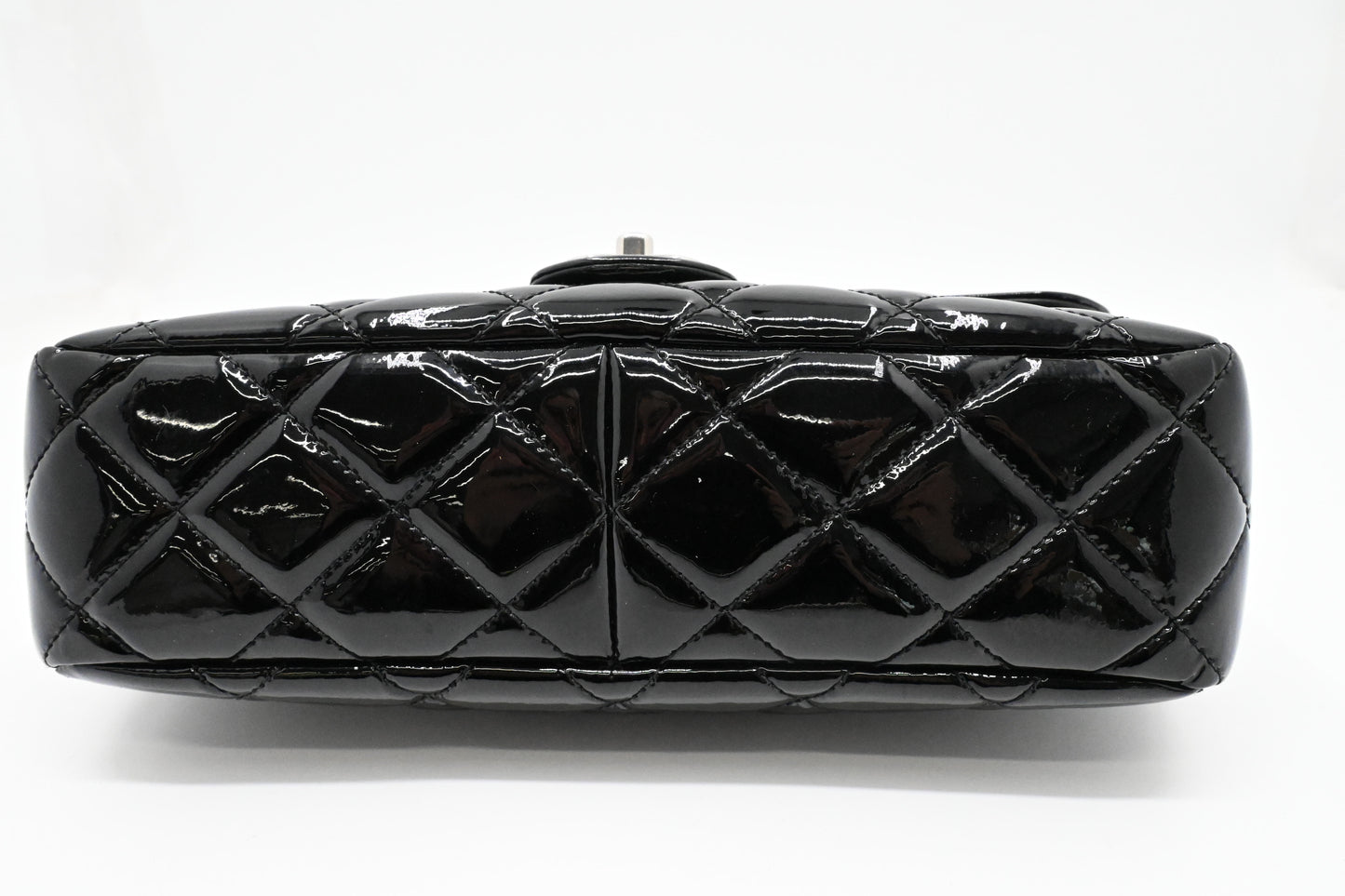 Chanel Coco Shine Flap Bag in Black Patent Leather