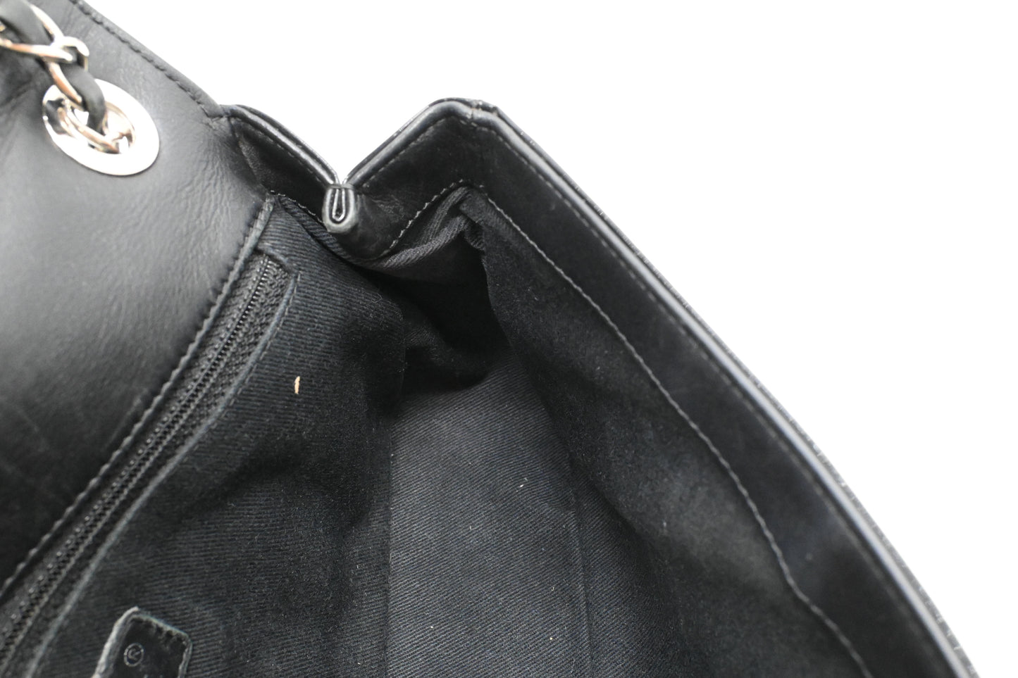 Chanel Coco Shine Flap Bag in Black Patent Leather