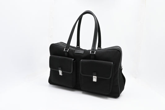 Gucci Travel Bag in Black Canvas