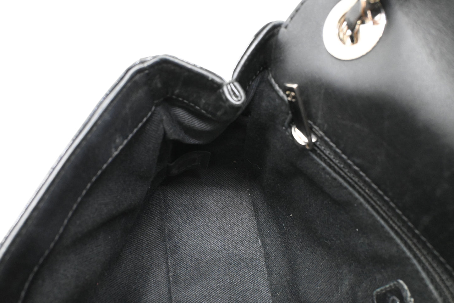 Chanel Coco Shine Flap Bag in Black Patent Leather