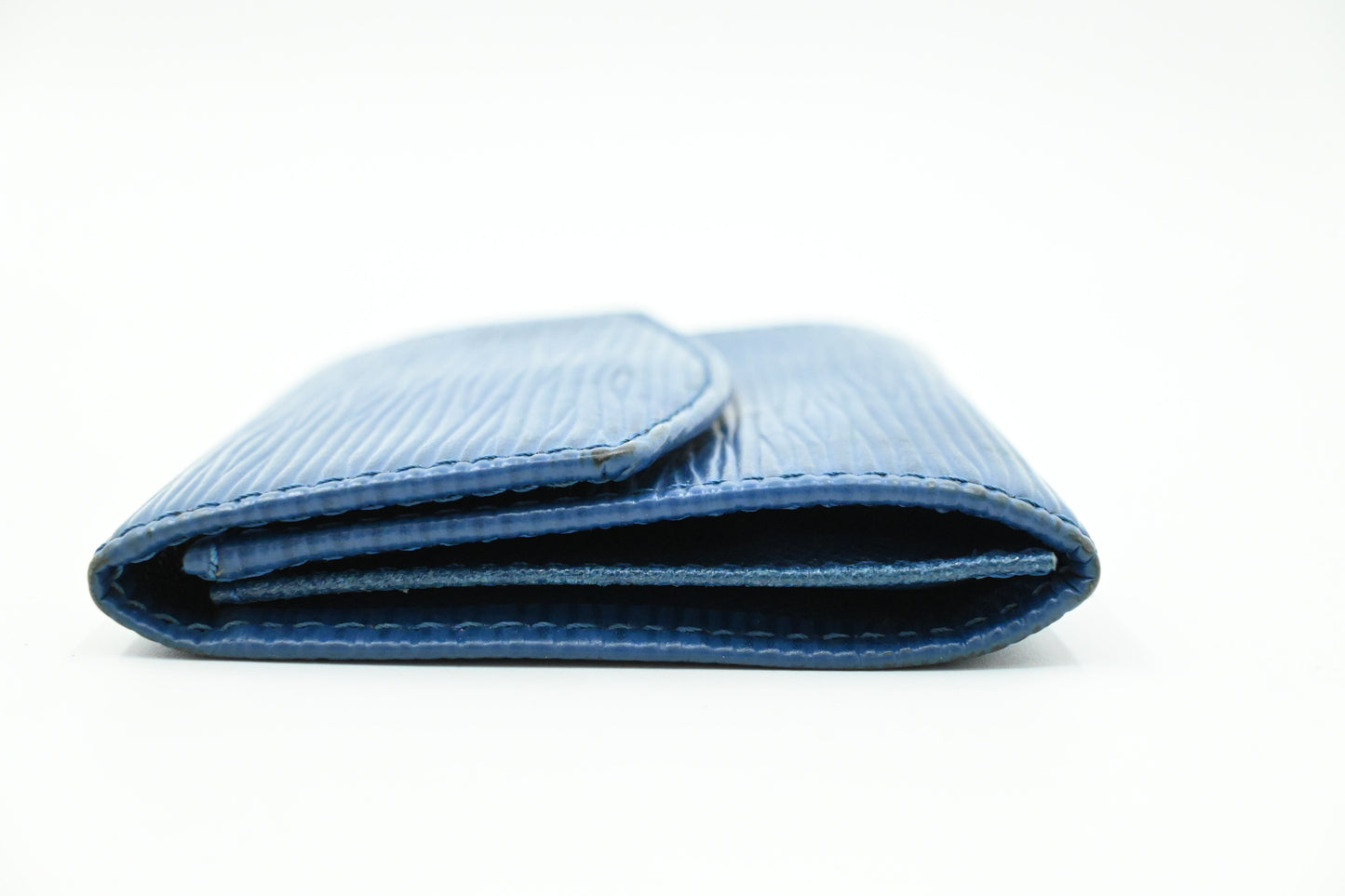 Louis Vuitton Coin Case in Blue Epi Leather