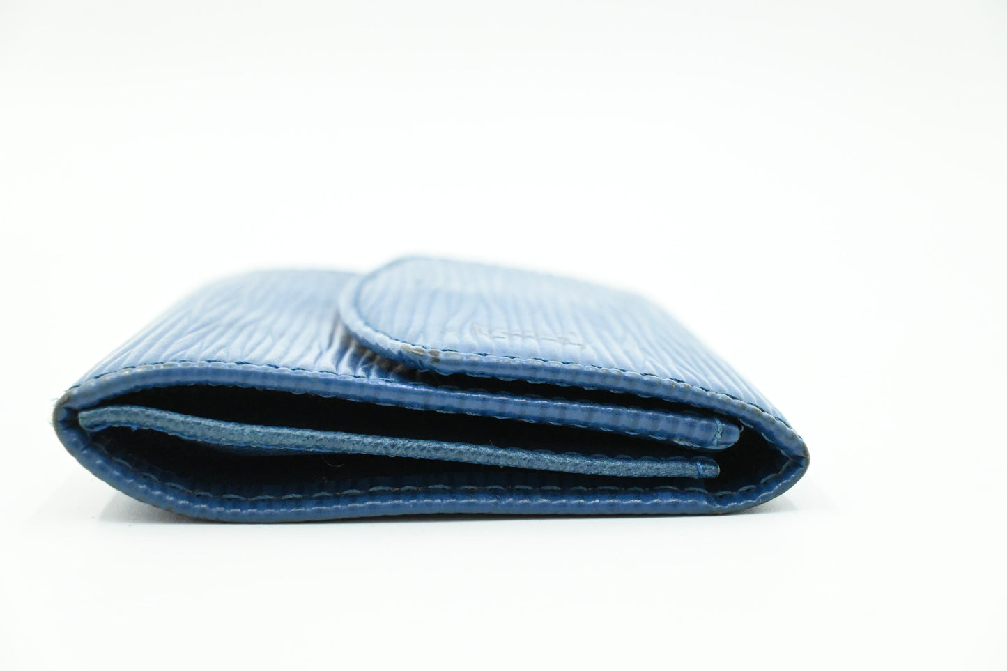 Louis Vuitton Coin Case in Blue Epi Leather