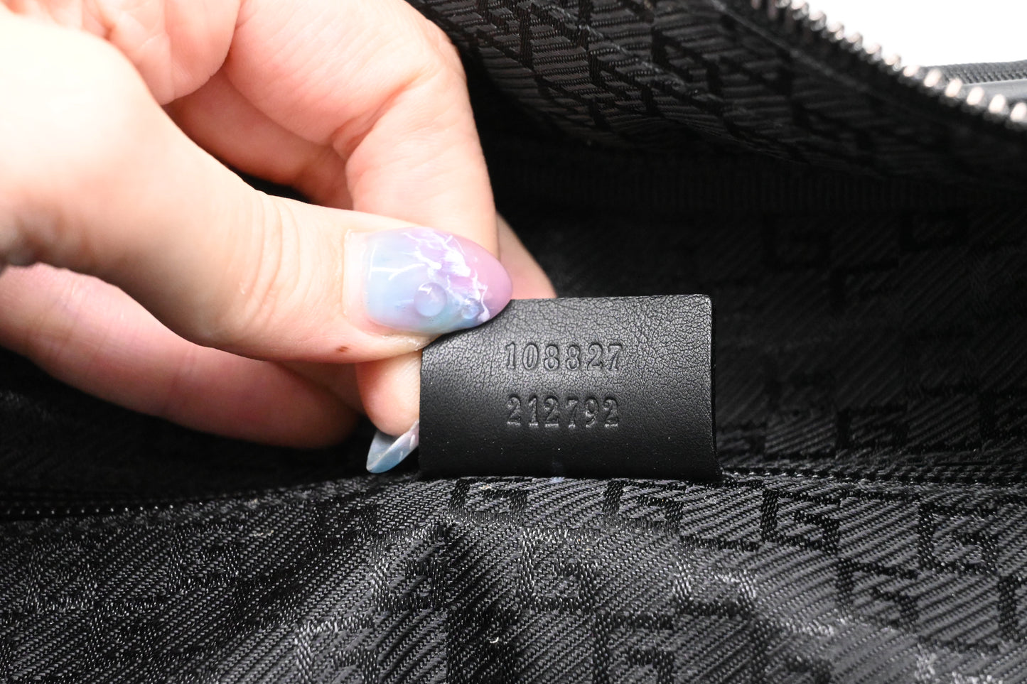 Gucci Travel Bag in Black Canvas