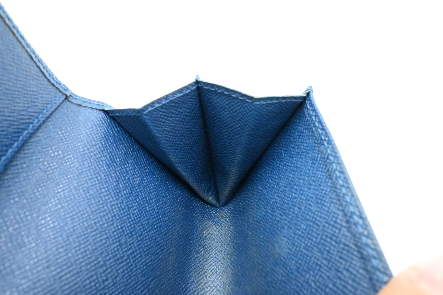 Louis Vuitton Coin Case in Blue Epi Leather