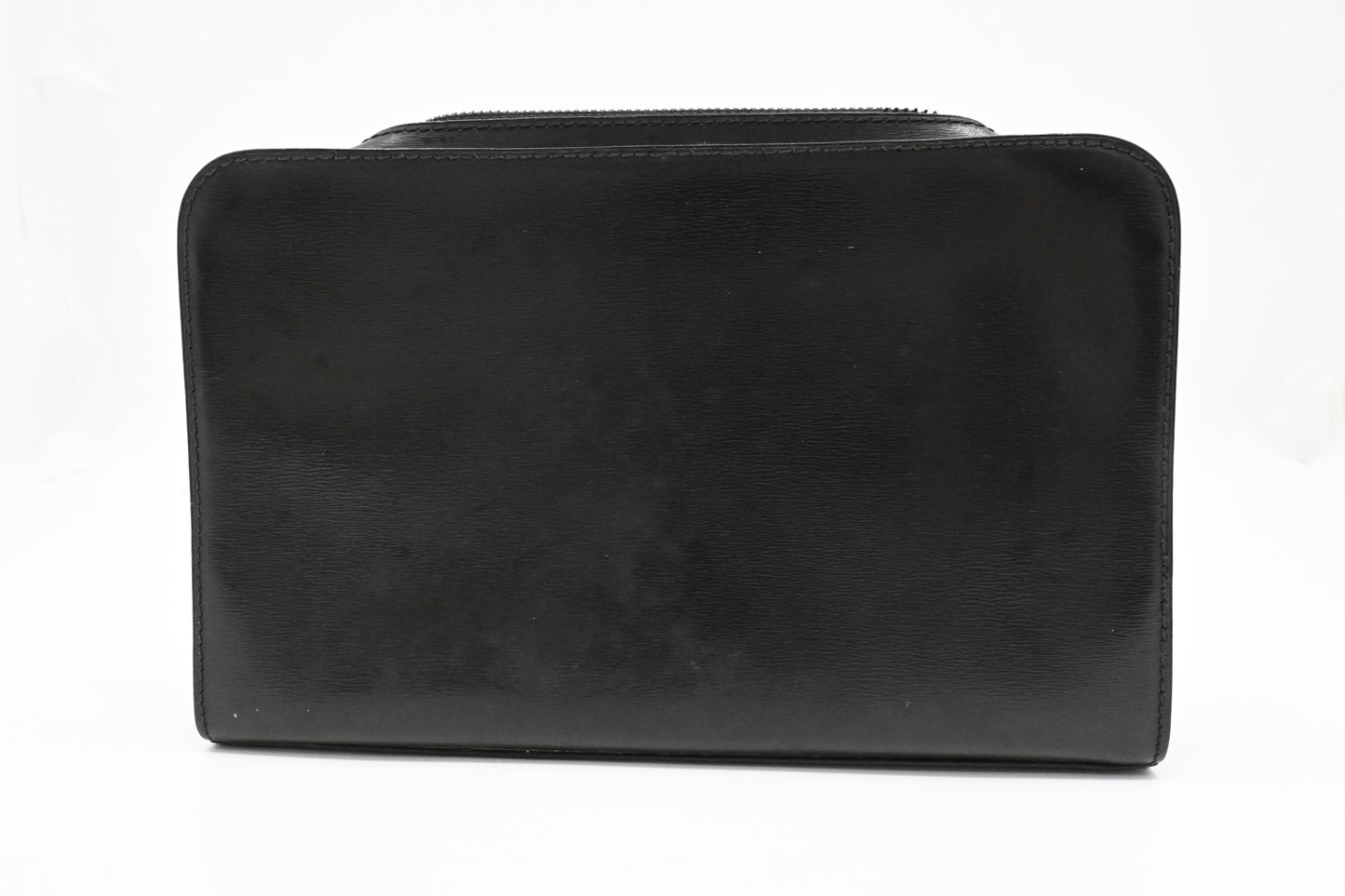 Cartier Clutch in Black Leather