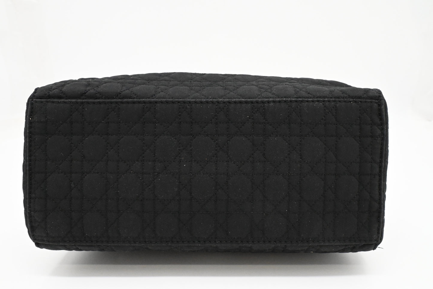 Dior Small Lady Dior in Black Cannage Nylon