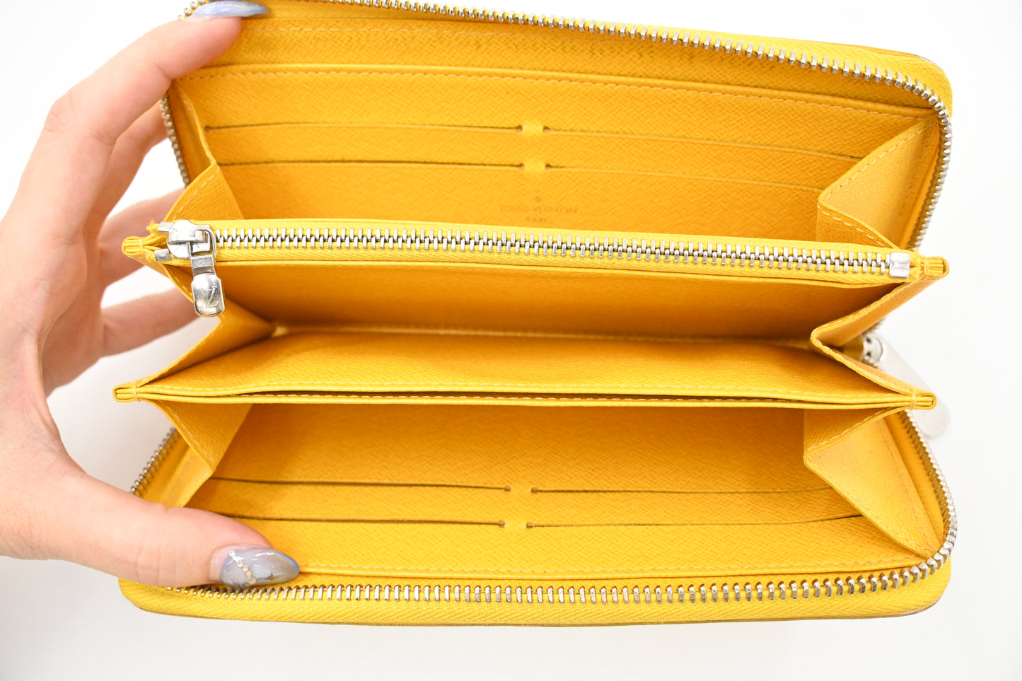 Louis Vuitton Zippy Wallet in Citron Epi Leather