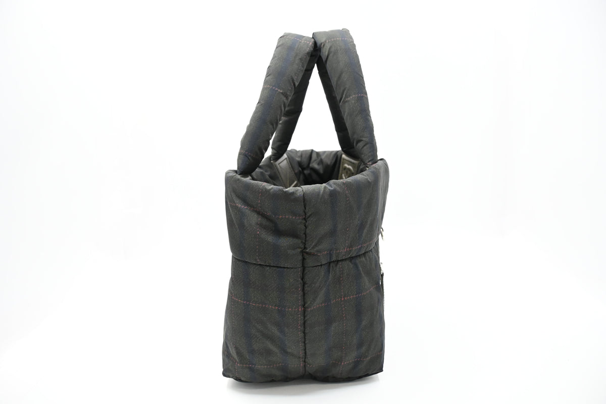 Chanel Coco Cocoon Handbag in Green Nylon