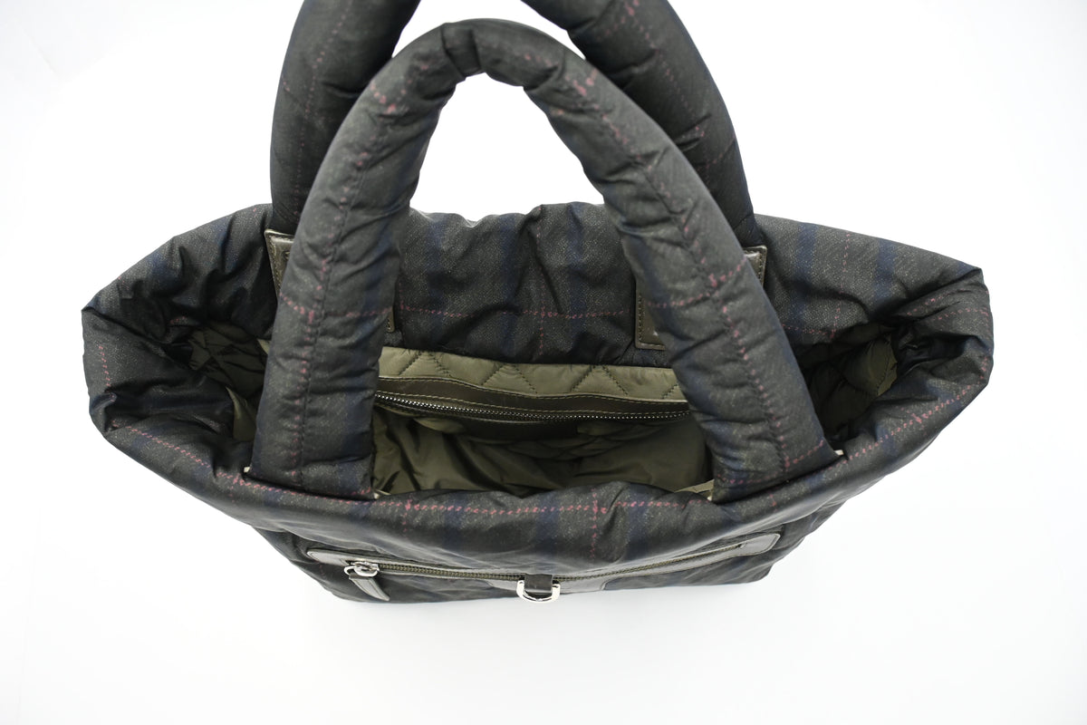 Chanel Coco Cocoon Handbag in Green Nylon