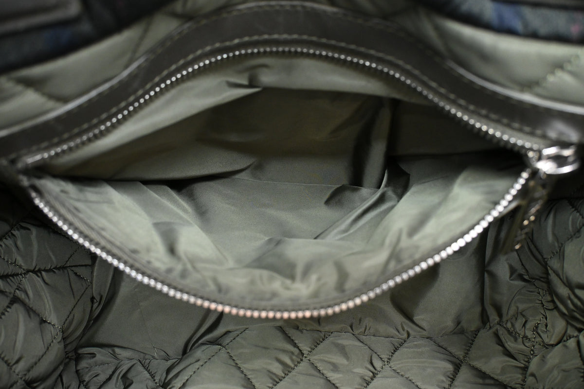 Chanel Coco Cocoon Handbag in Green Nylon