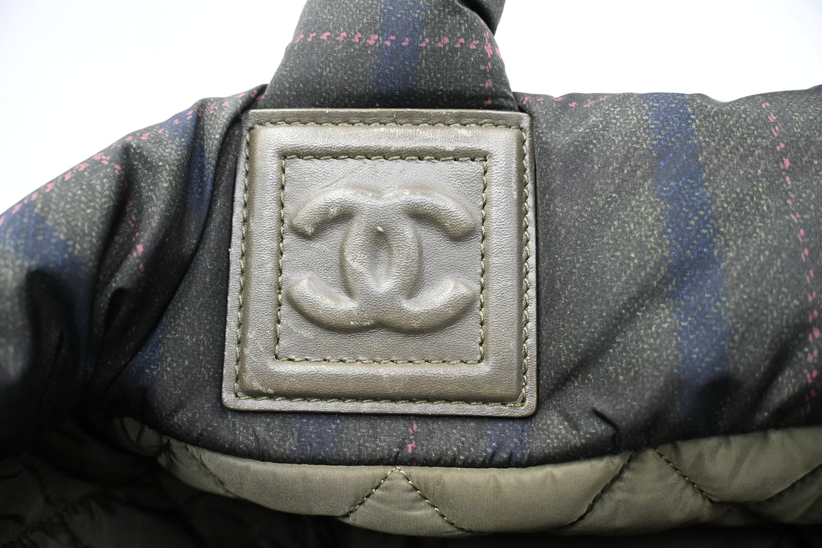 Chanel Coco Cocoon Handbag in Green Nylon