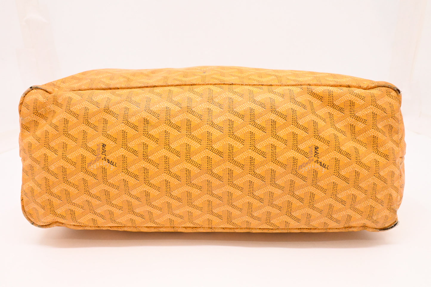 Goyard Saint Louis PM in Yellow Goyardine Canvas
