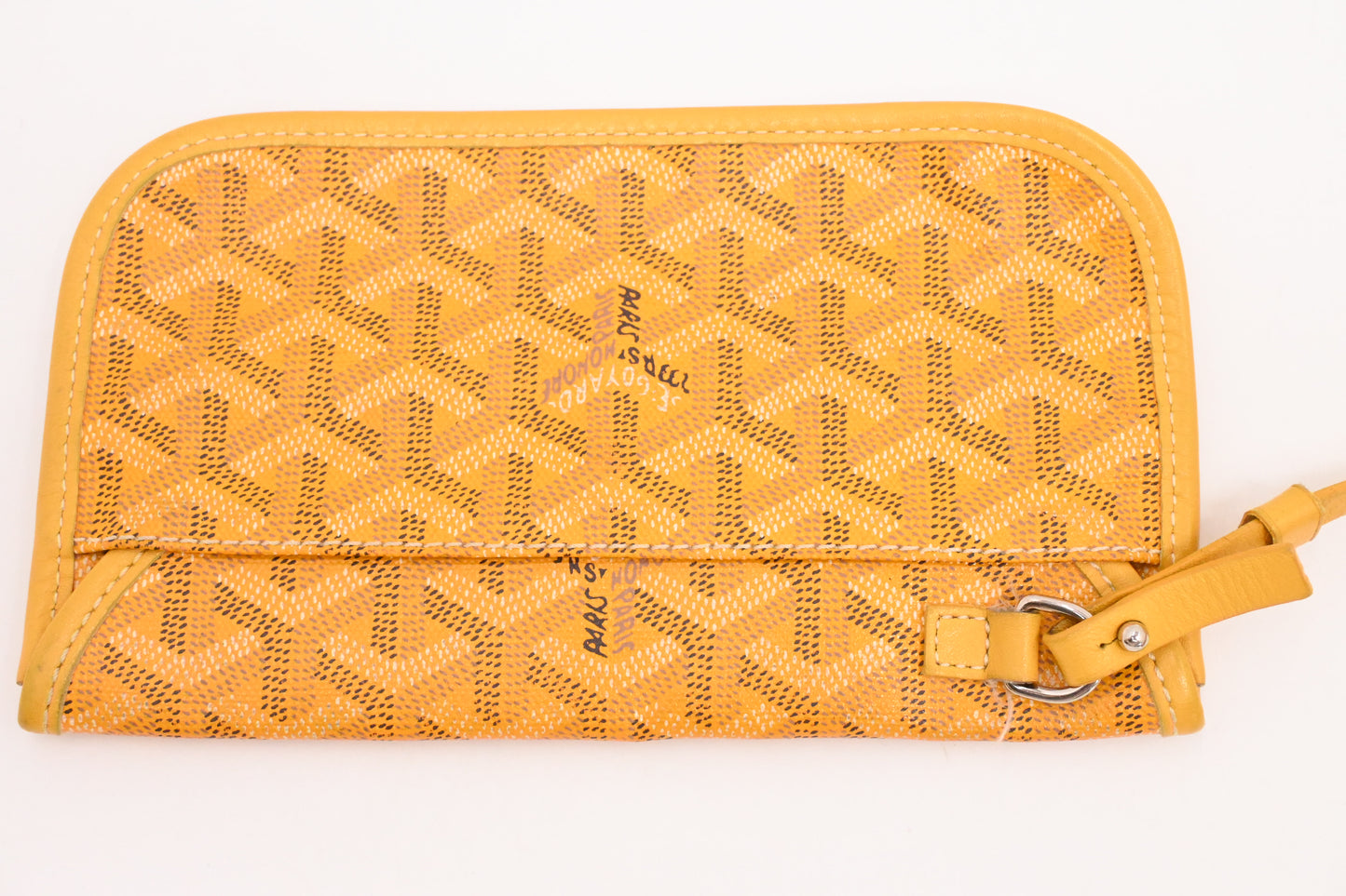 Goyard Saint Louis PM in Yellow Goyardine Canvas