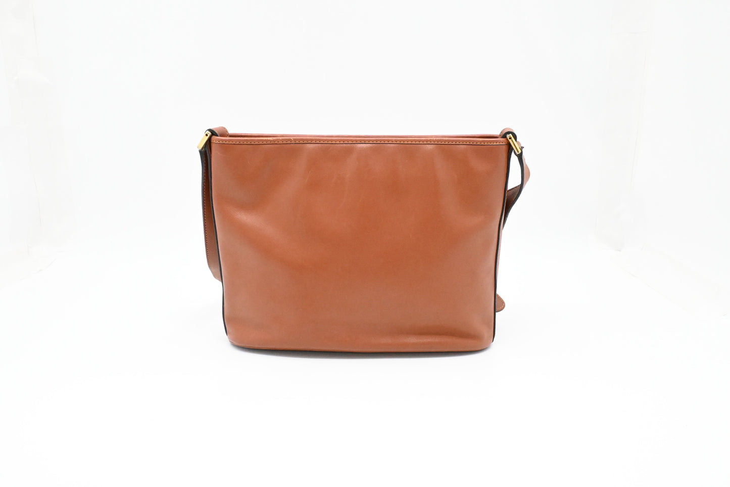 Celine Shoulder Bag in Brown Leather