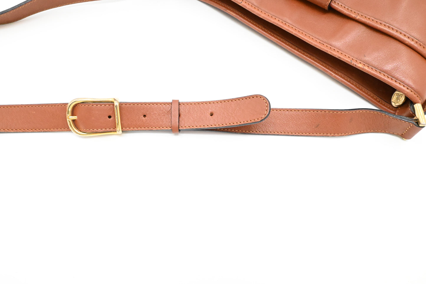 Celine Shoulder Bag in Brown Leather