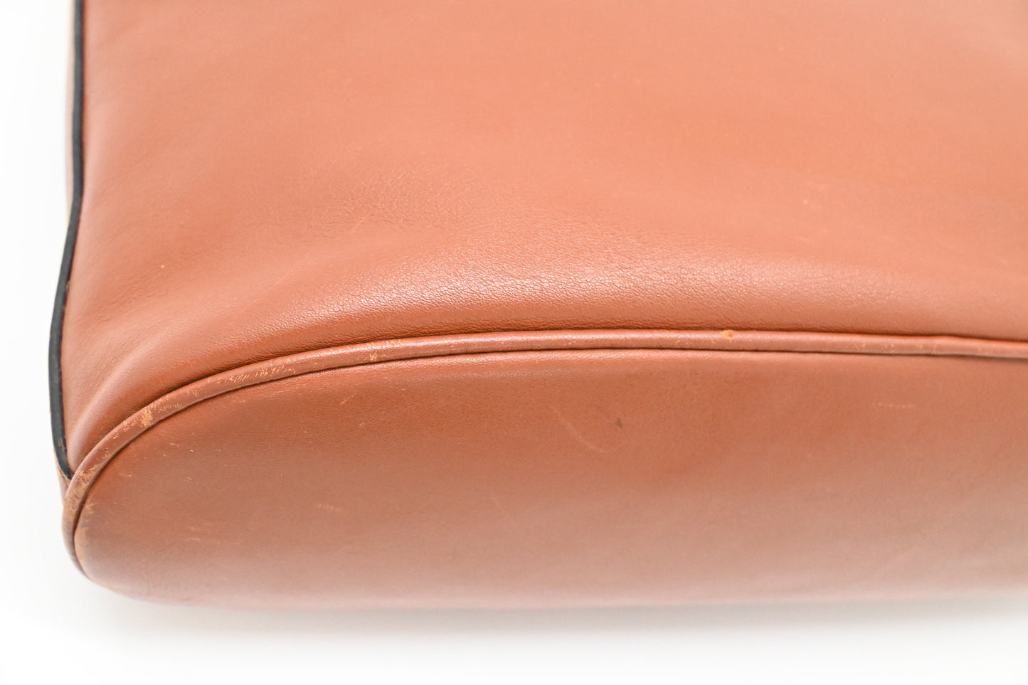 Celine Shoulder Bag in Brown Leather