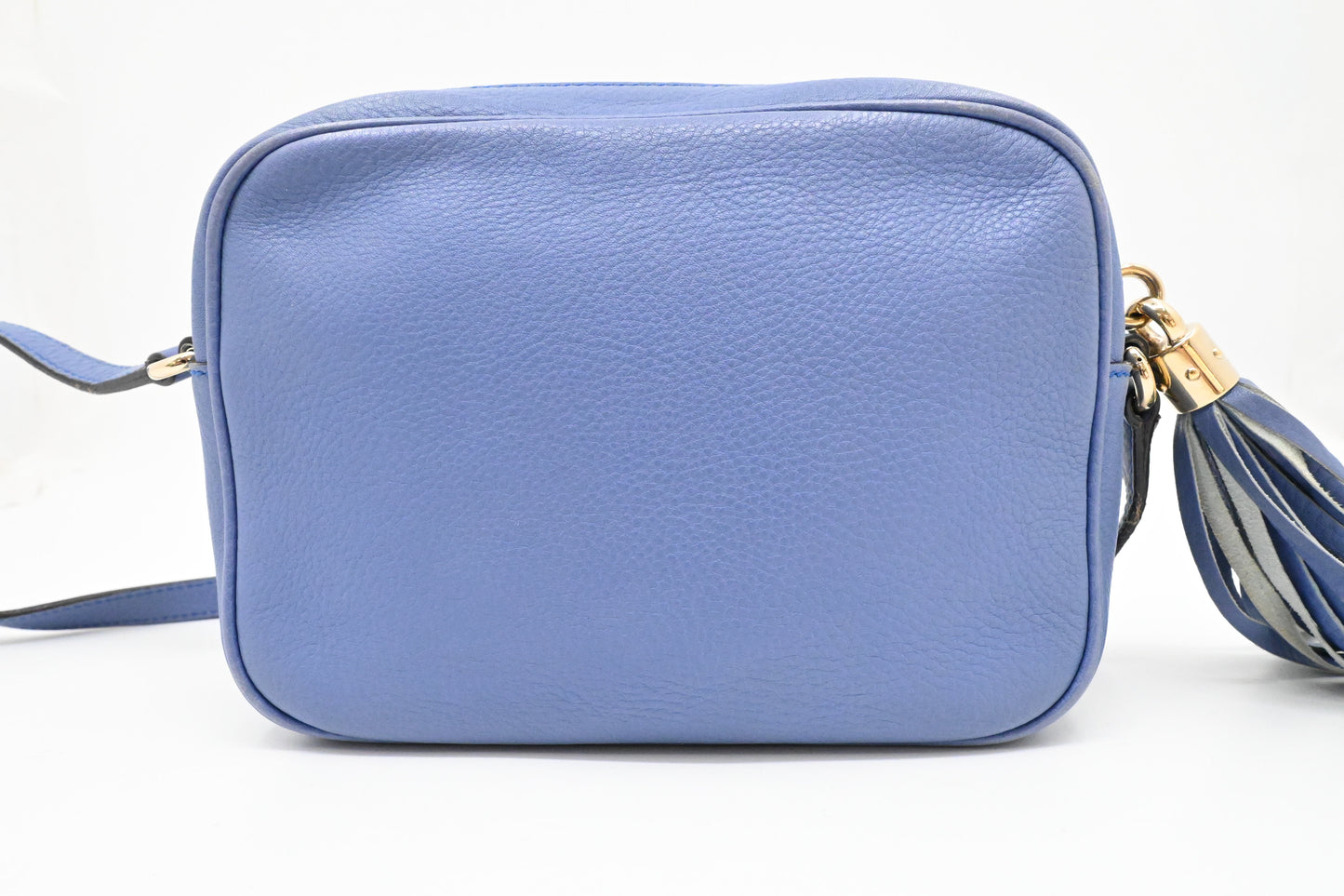 Gucci Soho Disco Crossbody Bag in Periwinkle Leather