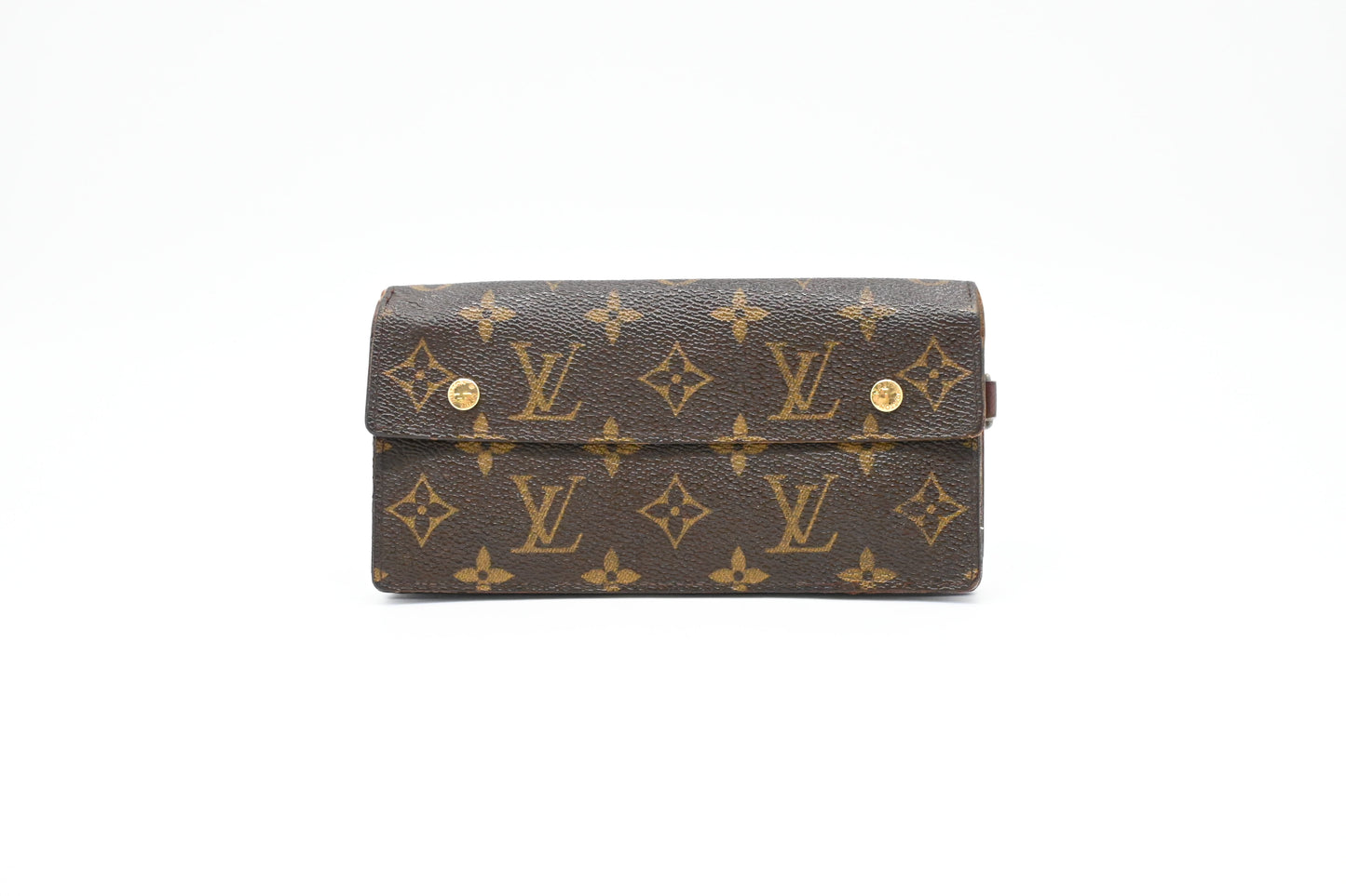 Louis Vuitton Accordion Wallet in Monogram Canvas