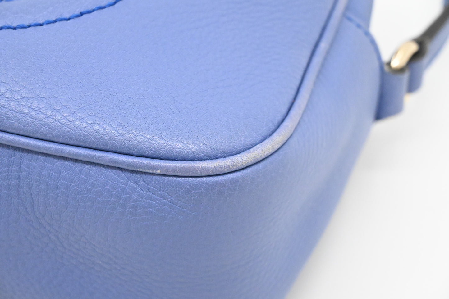 Gucci Soho Disco Crossbody Bag in Periwinkle Leather