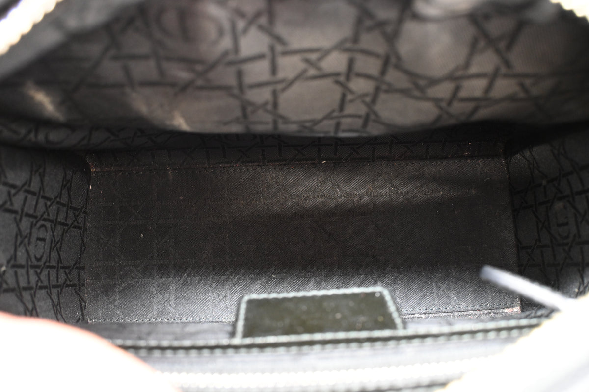 Dior Lady Dior in Black Cannage Patent Leather