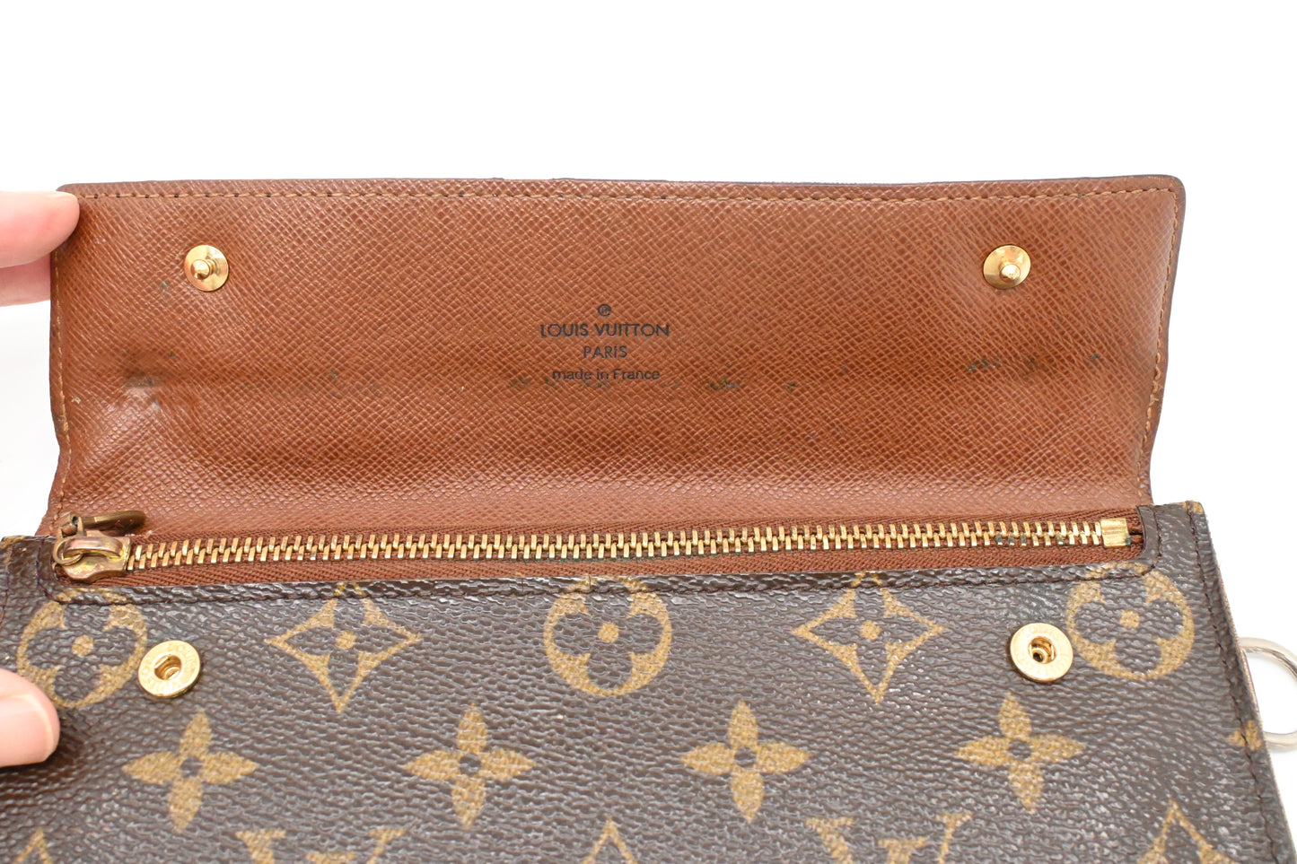 Louis Vuitton Accordion Wallet in Monogram Canvas