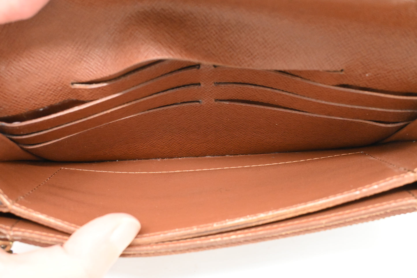 Louis Vuitton Accordion Wallet in Monogram Canvas