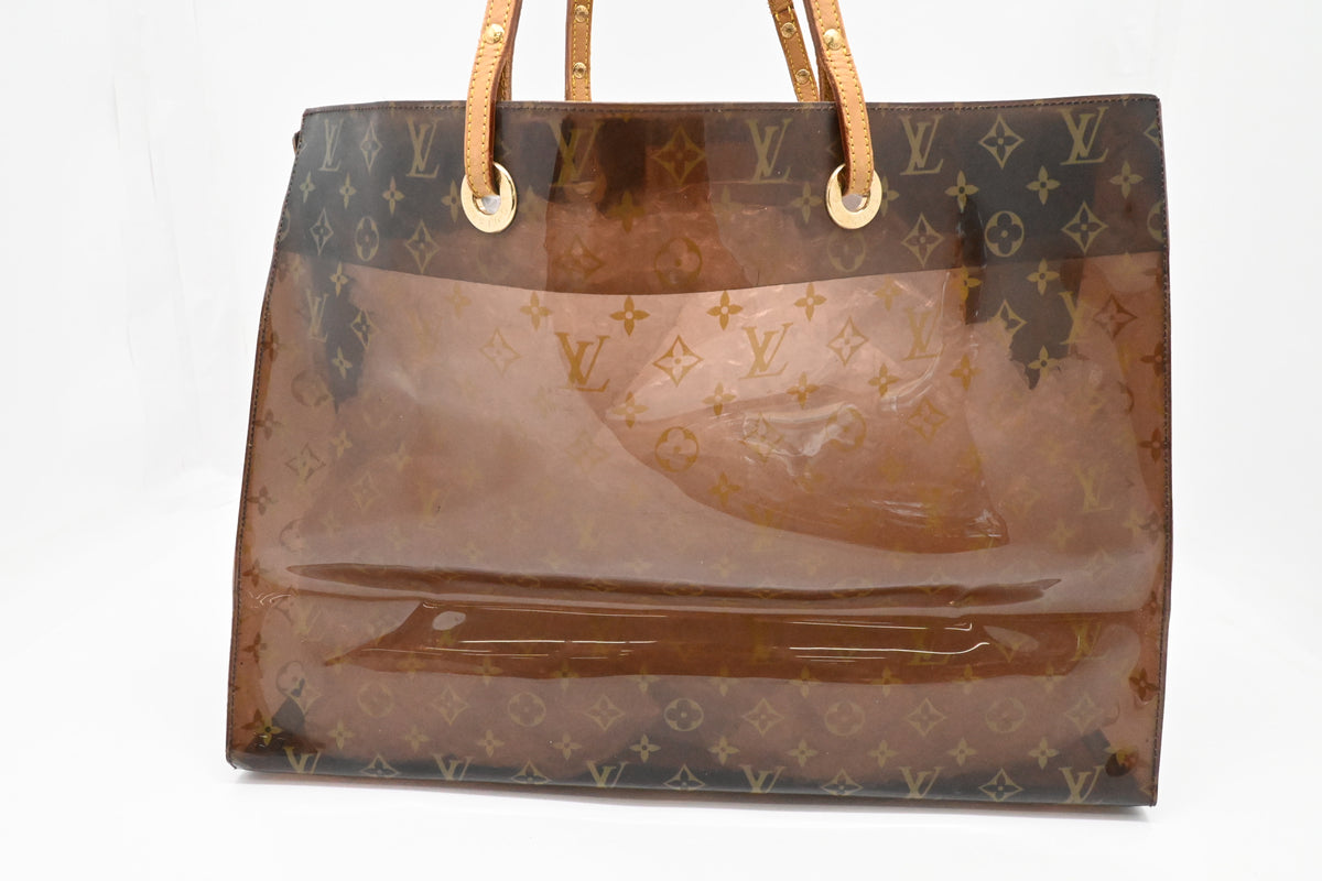 Louis Vuitton Cabas Cruise in Monogram Ambre Vinyl