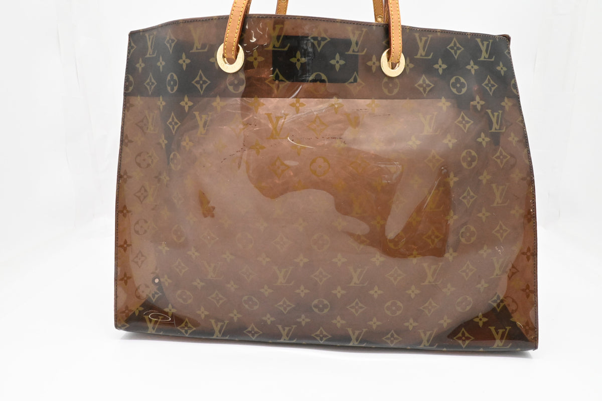 Louis Vuitton Cabas Cruise in Monogram Ambre Vinyl